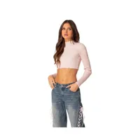 Women's Dolly knitted crop top