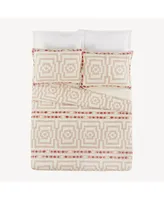 Justina Blakeney Hypnotic Geometric 3-Pc Quilt Set