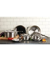 All-Clad D5 Brushed Stainless Steel 1.5 Qt. Covered Saucepan