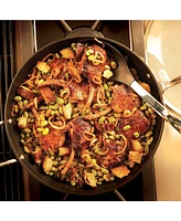 All-Clad Hard Anodized 12" Chefs Pan with Lid
