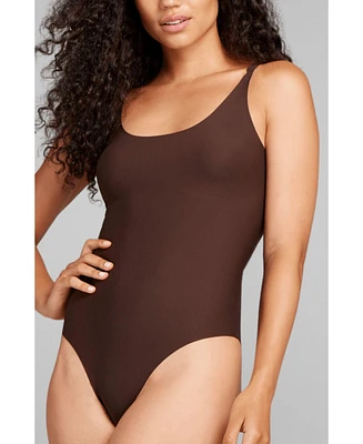 Siella Women's No-Show Bodysuit