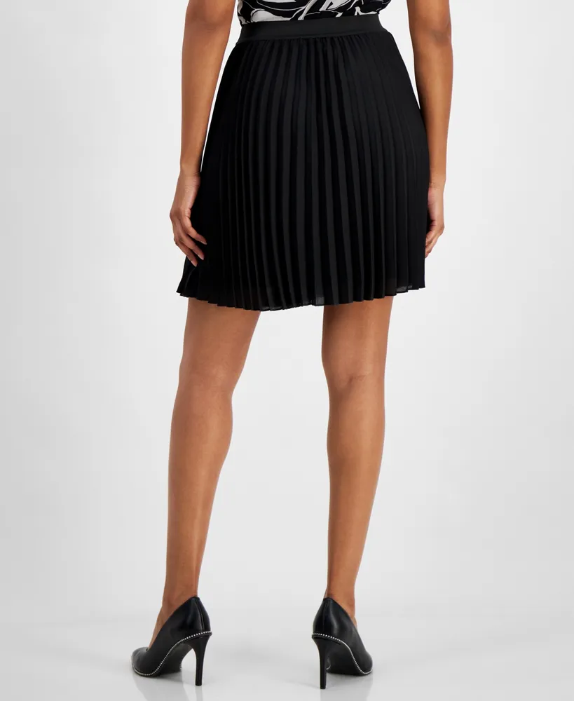 Bar Iii Women's Pleated Pull-On Skirt, Created for Macy's