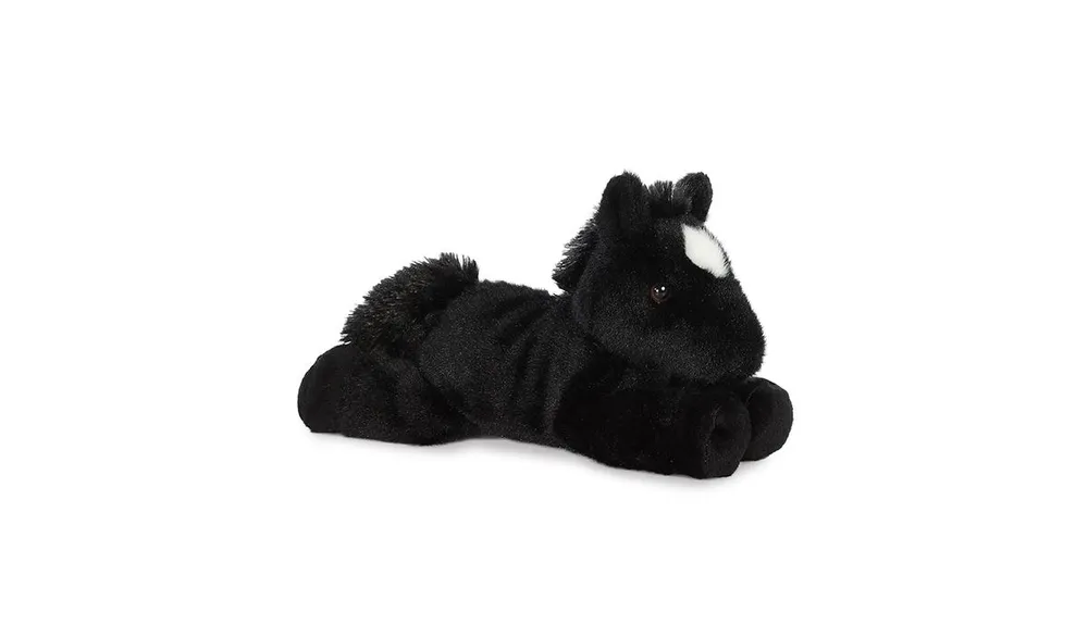 Aurora Small Beau Flopsie Adorable Plush Toy Black 8"