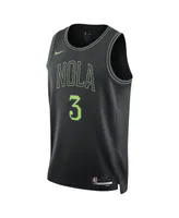 Men's and Women's Nike Cj McCollum Black New Orleans Pelicans 2023/24 Swingman Jersey - City Edition