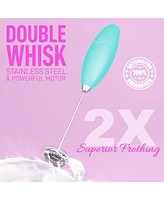 Handheld High Powered Double Whisk Milk Frother