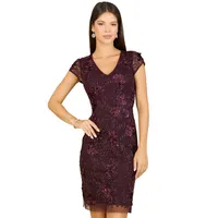 Women's Lara - Cap Sleeve Embellished Dress