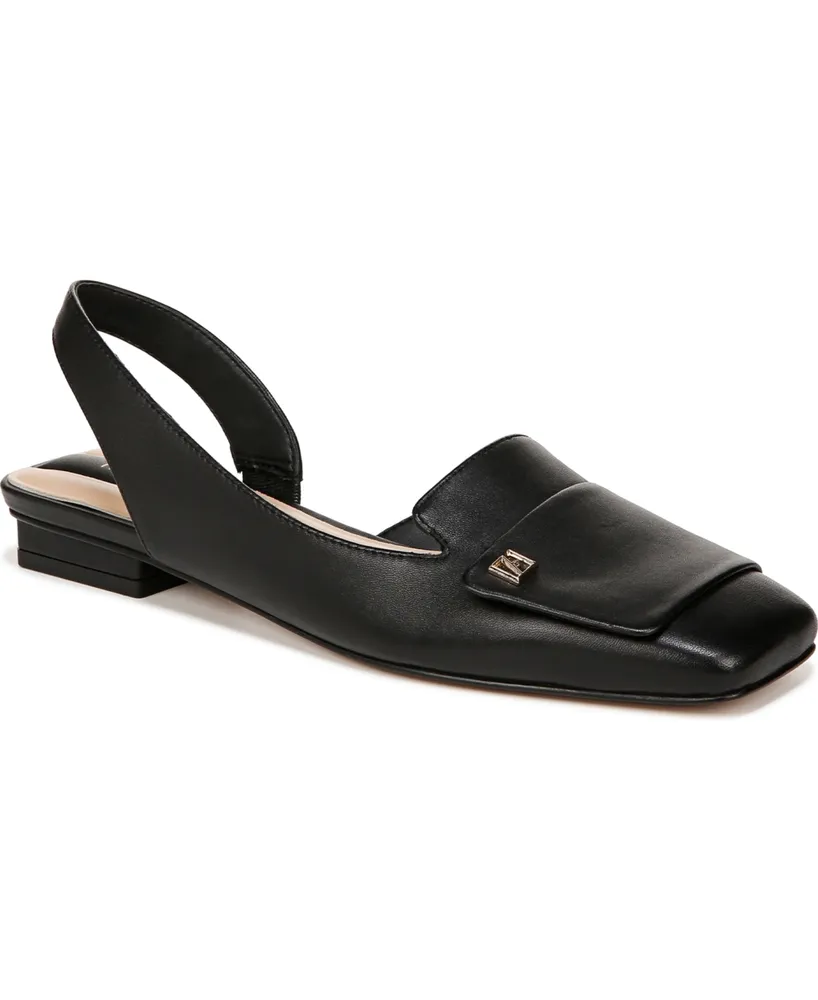 Franco Sarto Women's Teagan Square Toe Slingback Flats