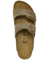 Birkenstock Women's Arizona Suede Leather Sandals from Finish Line