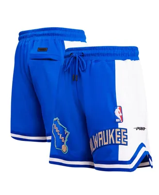 Men's Pro Standard Royal Milwaukee Bucks 2023/24 City Edition Dk Shorts