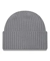Men's New Era Gray Minnesota Vikings Color Pack Multi Cuffed Knit Hat