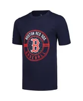 Big Boys Stitches Navy, White Boston Red Sox T-shirt Combo Set