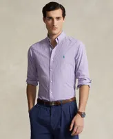 Polo Ralph Lauren Men's Classic-Fit Gingham Stretch Poplin Shirt