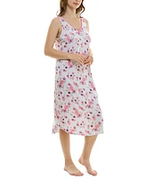 Roudelain Women's Adaline Floral Tank Sleepshirt