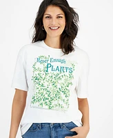 Macy's Flower Show Unisex Cotton Graphic T-Shirt, Created for