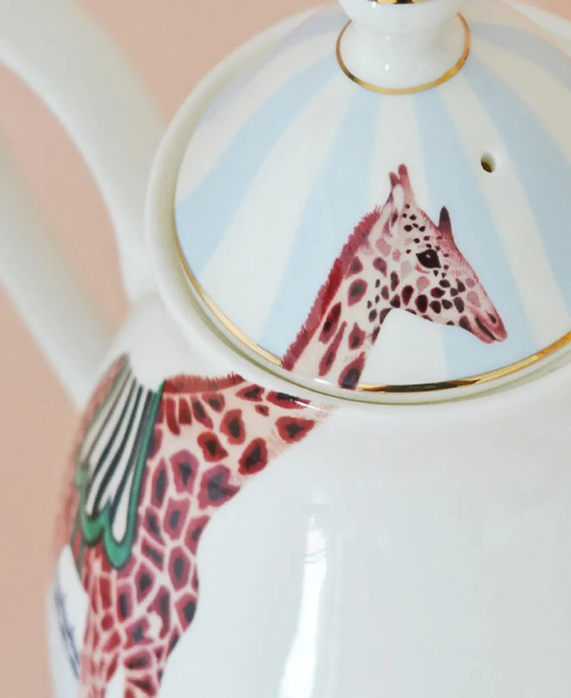 Yvonne Ellen Carnival Giraffes Teapot