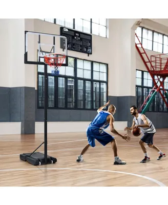 Simplie Fun Height-Adjustable Led Basketball Hoop System