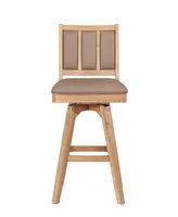 Closeout! Logans Edge High Back Bar Stool