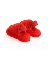 Women's Shearling Slipper Slides Wool