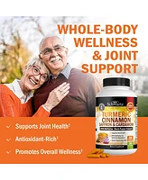 Turmeric Curcumin with Saffron, Cinnamon, BioPerine - Joint Support