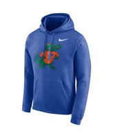 Men's Nike Royal Florida Gators Vault Club Fleece Pullover Hoodie