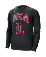 Men's Jordan DeMar DeRozan Black Chicago Bulls Statement Name and Number Pullover Sweatshirt
