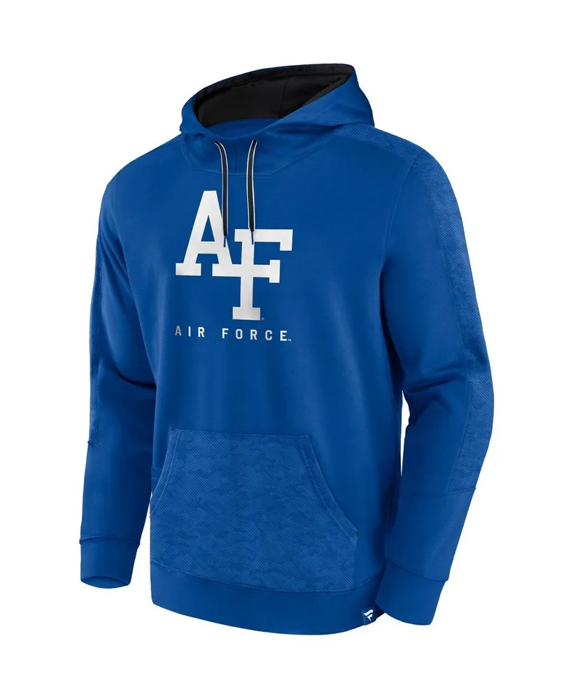 Men's Fanatics Royal Air Force Falcons Defender Pullover Hoodie