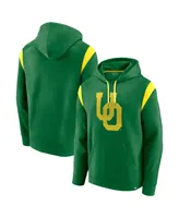 Men's Fanatics Green Oregon Ducks Gym Rat Pullover Hoodie