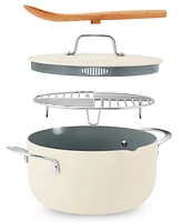 The Cellar 6-Qt. Ceramic Nonstick Complete Stock Pot, Exclusively at Macy's