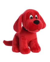 Aurora Medium Sitting Clifford Playful Plush Toy Red 8"