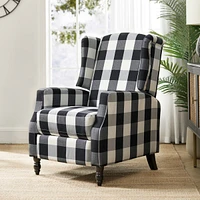 Franco Genuine Leather Manual Recliner