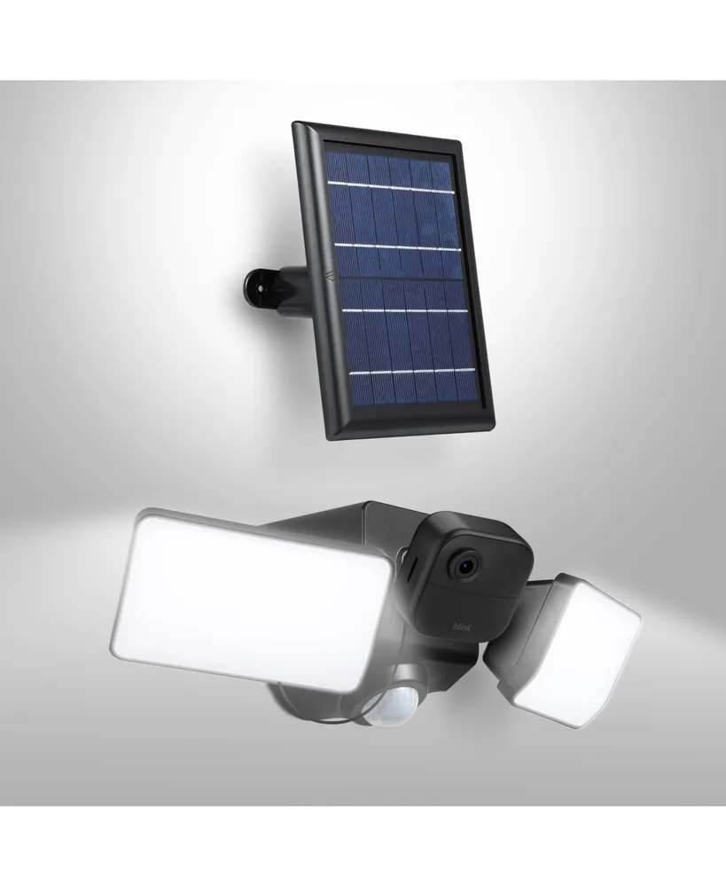 Wasserstein Floodlight & Solar Panel Compatible with Blink Outdoor Camera &  Blink Outdoor (3rd Gen) Camera, Blink Outdoor 4 (4th Gen) Camera