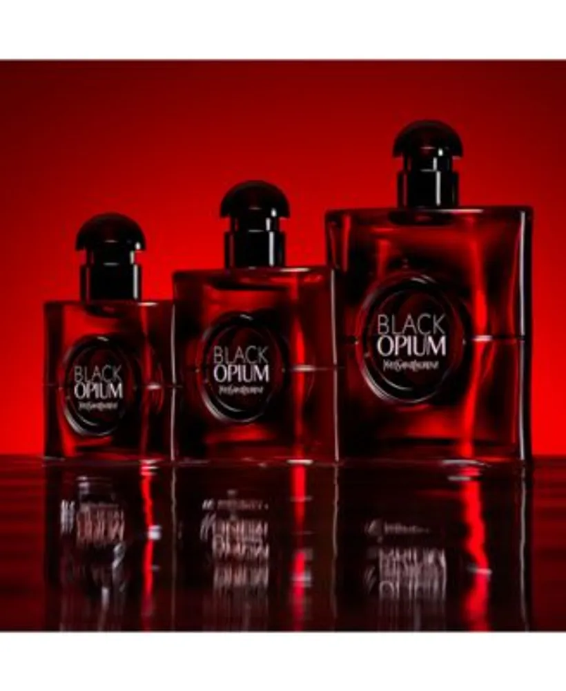 Yves Saint Laurent Black Opium Eau De Parfum Over Red Fragrance Collection