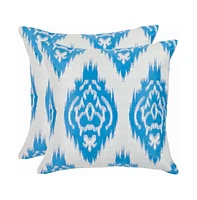 Safavieh Carmen 22" x 22" Pillow (Set of 2)