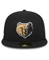 Men's New Era Black Memphis Grizzlies 2023/24 City Edition Alternate 59FIFTY Fitted Hat