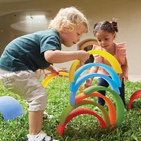 Kaplan Early Learning Discovery Rainbow Arches and Tunnels - 10 Pieces