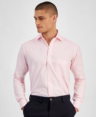 Club Room Men's Regular Fit Pinpoint Dress Shirt, Created for Macy's