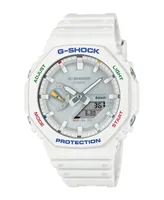 G-Shock Men's Analog Digital White Resin Watch, 45.5mm, GAB2100FC-7A