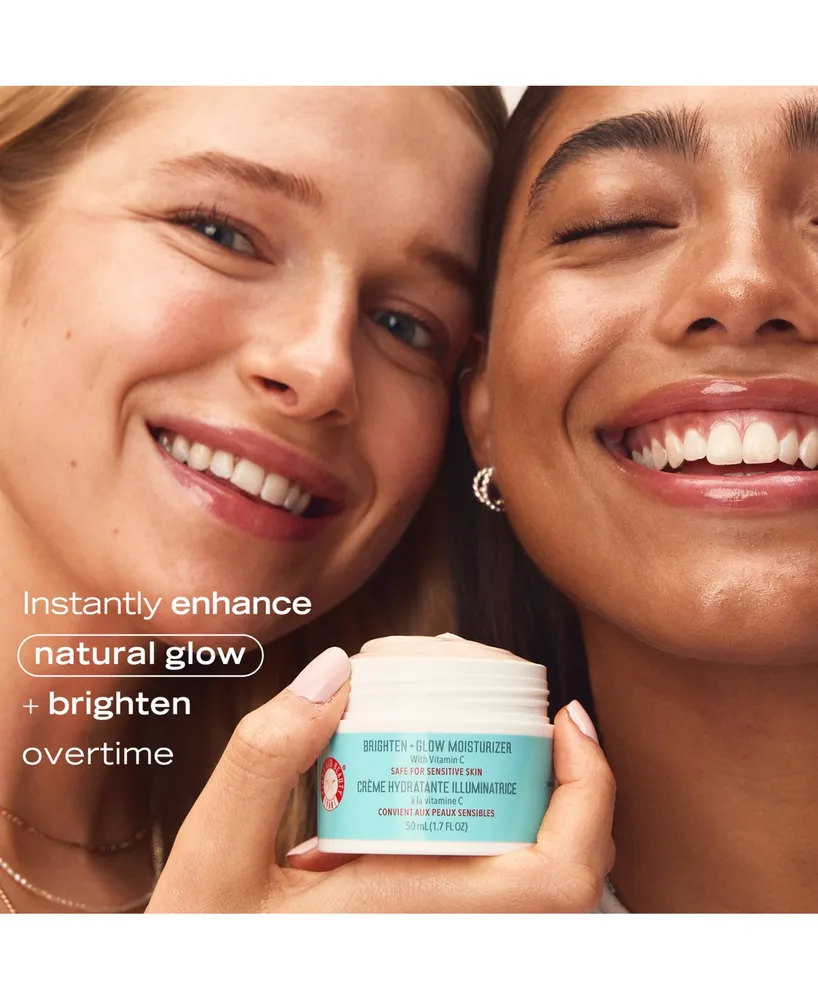 First Aid Beauty Brighten + Glow Moisturizer with Vitamin C, 1.7 oz.