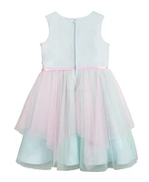 Rare Editions Little Girls Sleeveless 3D Soutache Party Dress