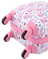Travelers Club Kid's Hard Side Carry-On Spinner 5 Piece Luggage Set