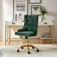 Adelaida Contemporary Task Chair with Tufted Back