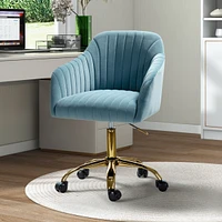 Velvet Home Office Desk Chair Height Adjustable