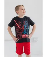 Star Wars Millenium Falcon X-Wing Starfighter Boys Graphic T-Shirt & Mesh Shorts Toddler|Child