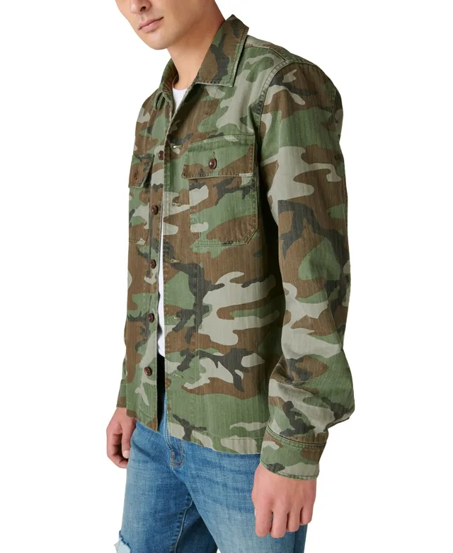 Lucky Brand Men's Camo Field Jacket - Macy's