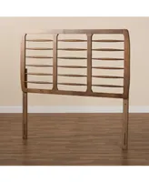 Baxton Studio Carolyn Mid-Century Modern Full Size Finished Wood Headboard