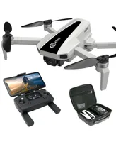 Contixo F31 Drone -Ultra Hd Camera, Wi-Fi Camera, Fpv Foldable, 25 Flight Time, Follow Me, Brushless Motors, Gps Auto Return Home with Drone Case