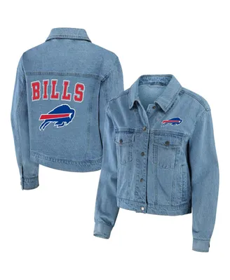 Women's Wear by Erin Andrews Buffalo Bills Full-Snap Denim Jacket