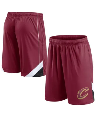 Men's Fanatics Wine Cleveland Cavaliers Slice Shorts