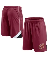 Men's Fanatics Wine Cleveland Cavaliers Slice Shorts