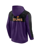 Men's Fanatics Purple Phoenix Suns Rainbow Shot Full-Zip Hoodie